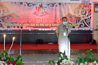 Lomba Paduan Suara dalam rangka Hari Jadi Kota Sanggau