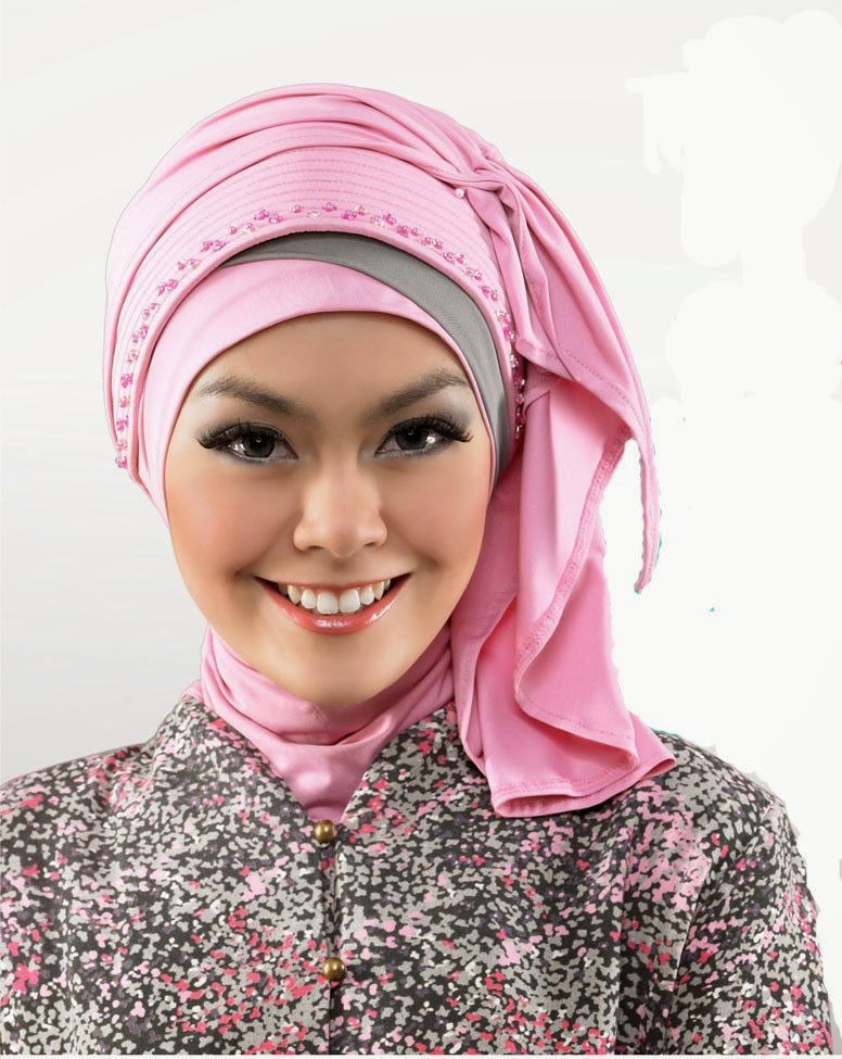 Model Jilbab Modern Untuk Kebaya Terbaru