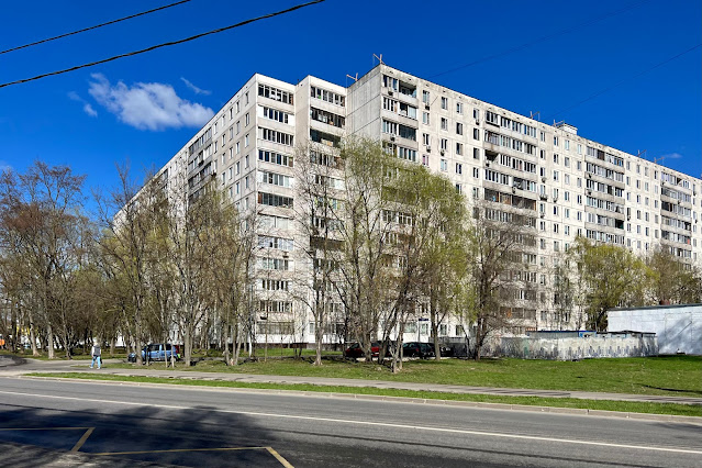 Мелиховская улица, жилые дома 1975 года постройки