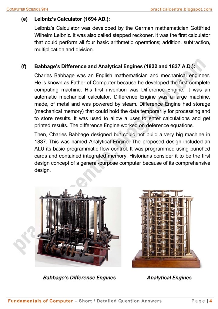 fundamentals-of-computer-short-and-detailed-question-answers-computer-science-9th-notes