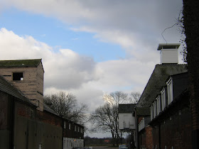 Snape Maltings: the derelict buildings