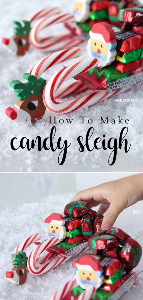How to Make a Candy Sleigh