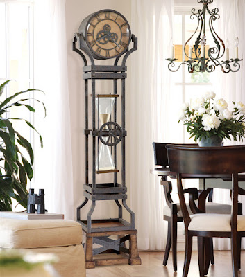 The Howard Miller HourGlass Grandfather Clock
