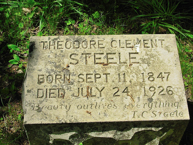 Steele grave marker