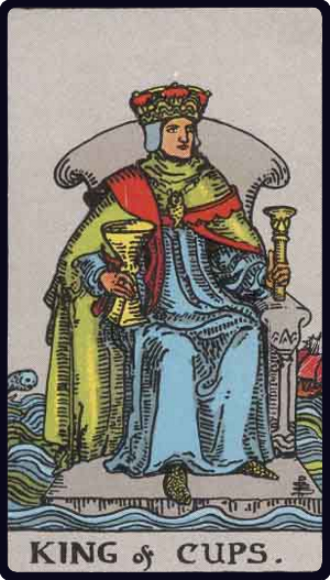 Kartu Tarot King of Cups