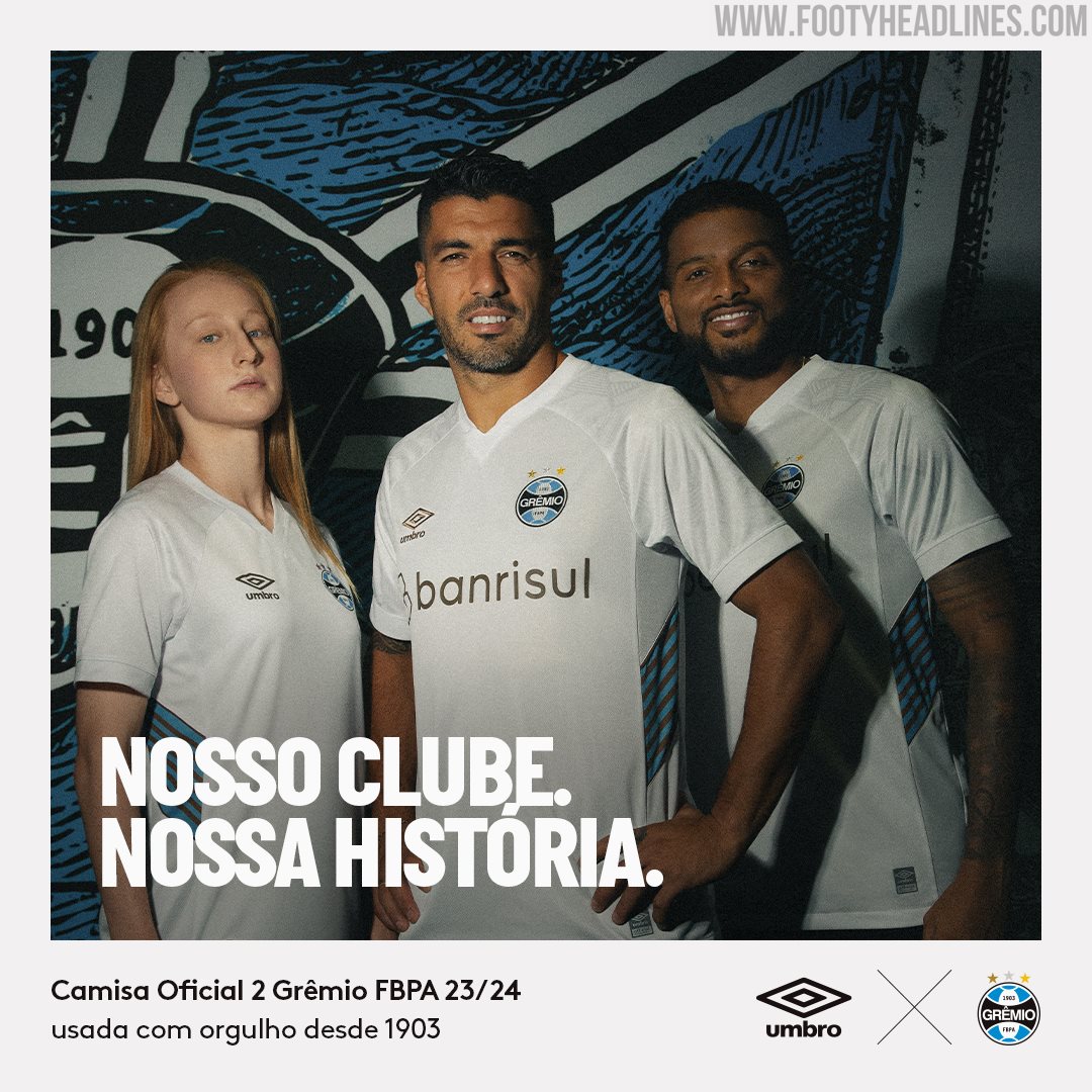 Umbro Brazil Launch Gremio 23/24 Third Shirt - SoccerBible