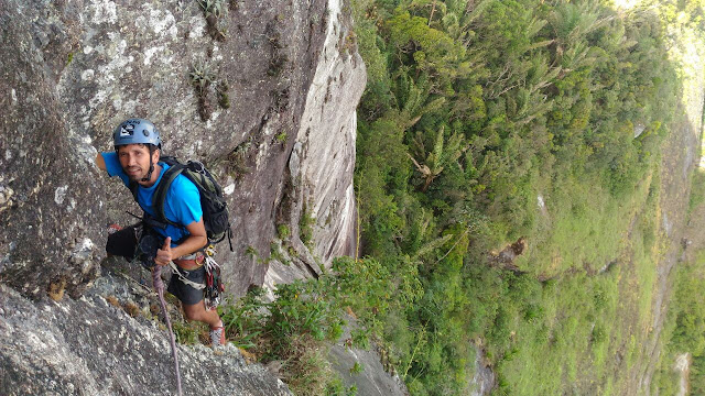 Escalada na Via K2 - Corcovado RJ