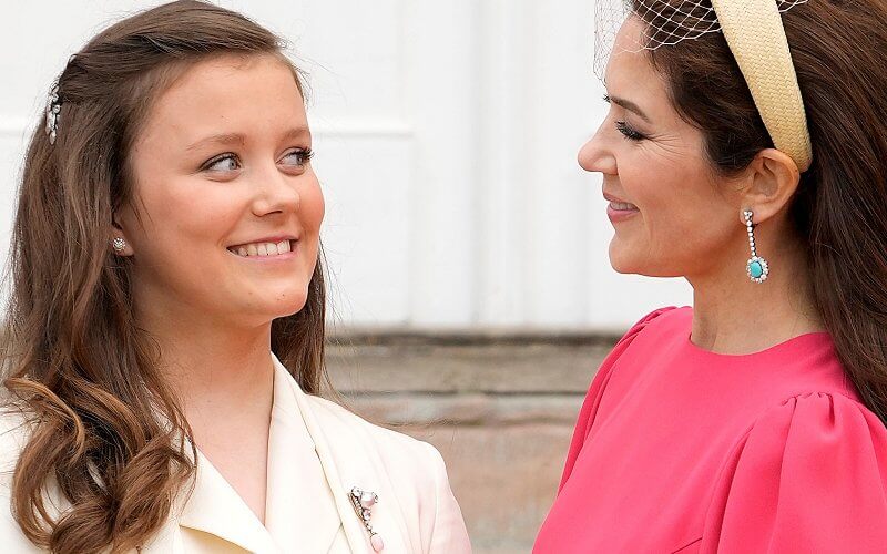 Princess Isabella's confirmation took place in Fredensborg Palace Church