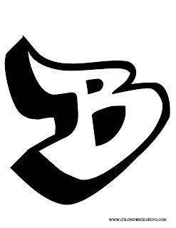 Graffiti Letter B