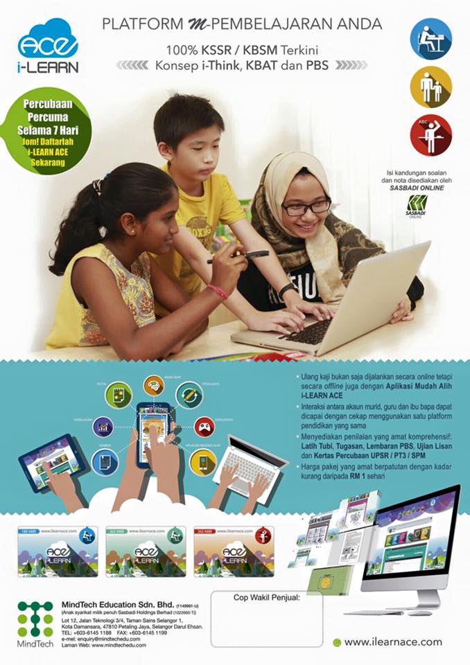 [i-Learn Ace] Pembelajaran Digital "M-Learning" Secara 