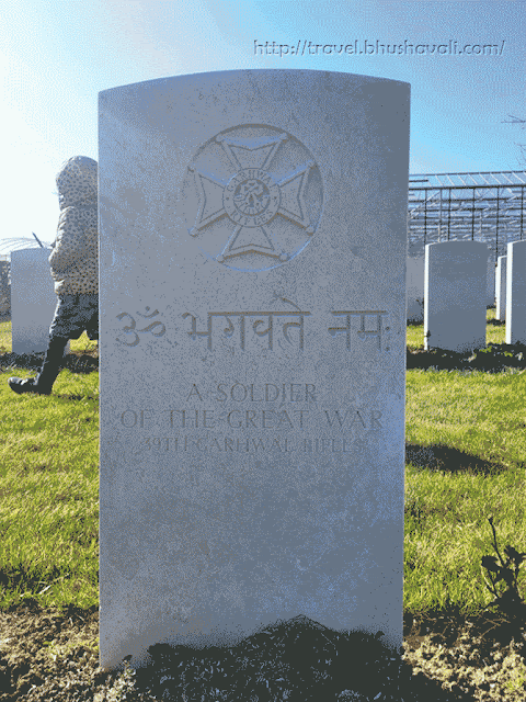 Indian War Graves in Laventie Military Cemetery, Pas-de-Calais, France