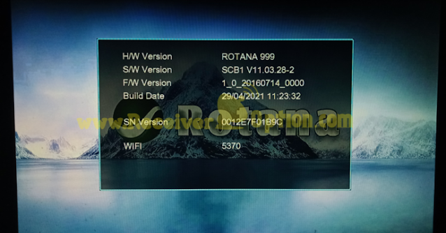 ROTANA 999 1506TV 512 4M NEW SOFTWARE 29 APRIL 2021