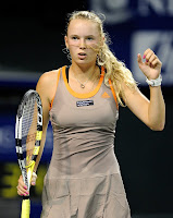 Tennis Beautiful Ace CAROLINE WOZNIACKI OF DENMARK