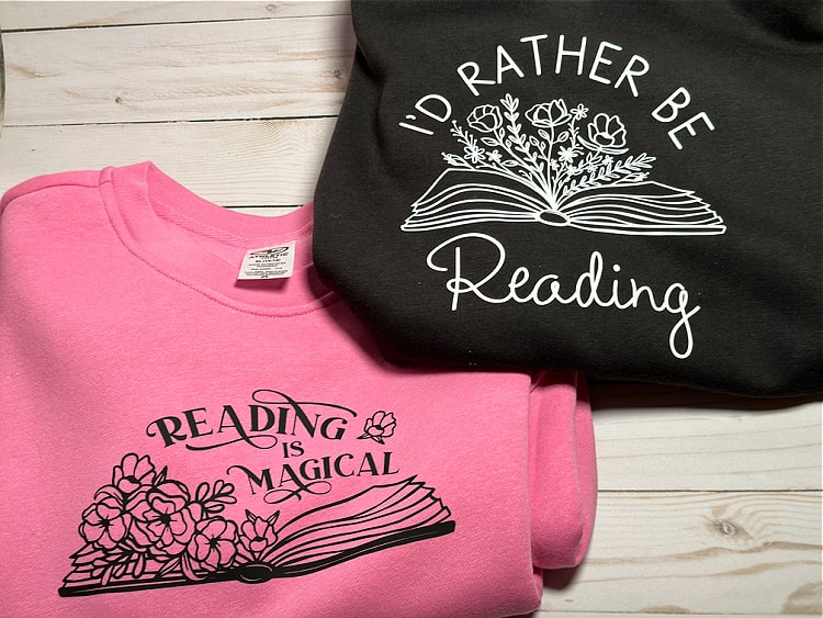 5 Little Monsters: Shirts for Readers with Cricut Iron On