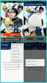 Whatsapp Mod Apk Android Keren 2016 Naruto