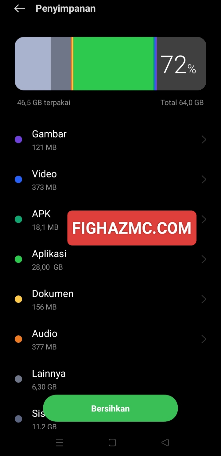 Langkah-langkah untuk membersihkan file junk dan cache di HP Android