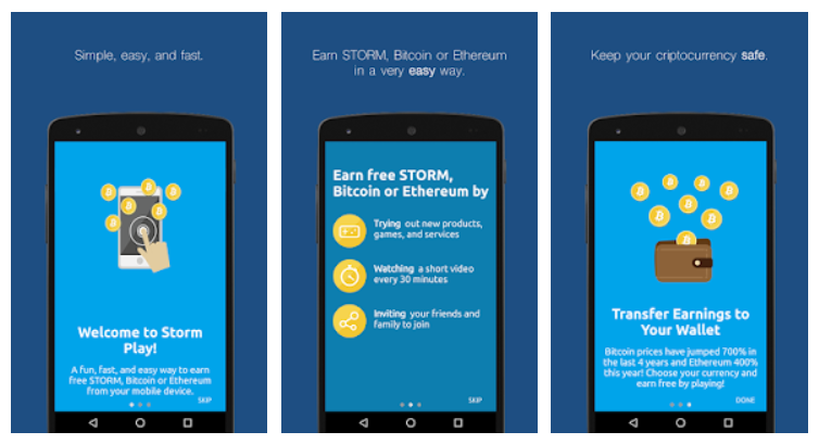 Storm Play Bitmaker App Review Earn Free Btc Eth Iu Review - 