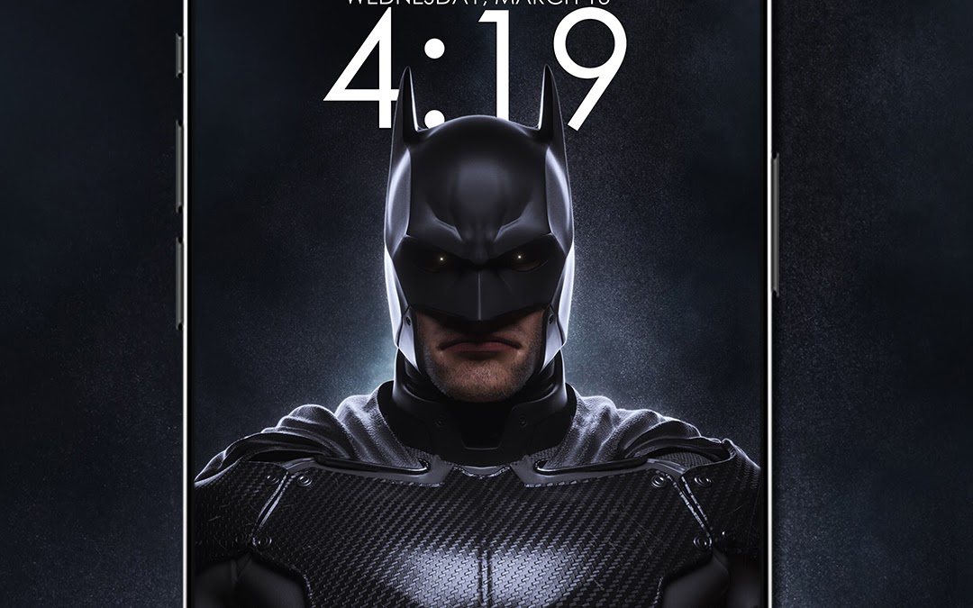 IOS 16 BATMAN WALLPAPER IPHONE
