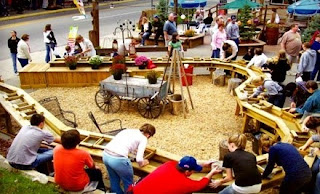 Panning for gold, Indiana-style