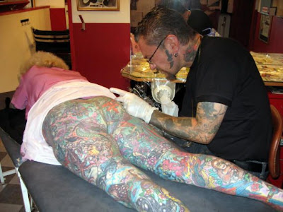 World Record Most Tattooed Woman