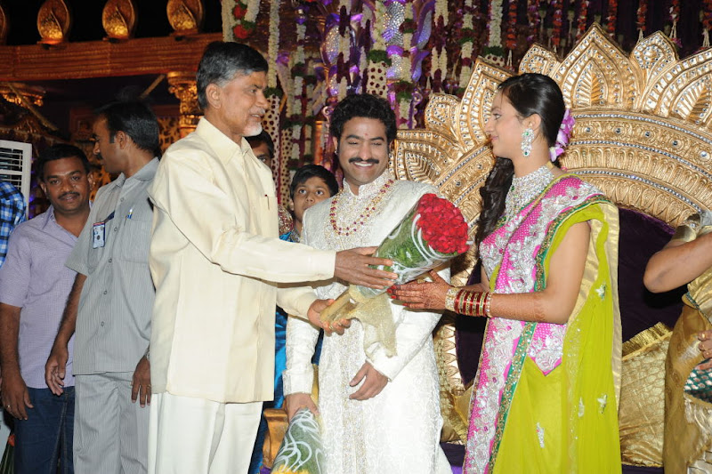 Celebrities  Jr NTR  Pranathi s Marriage film pics