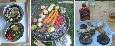 Grillen im Garten Sommer 2012