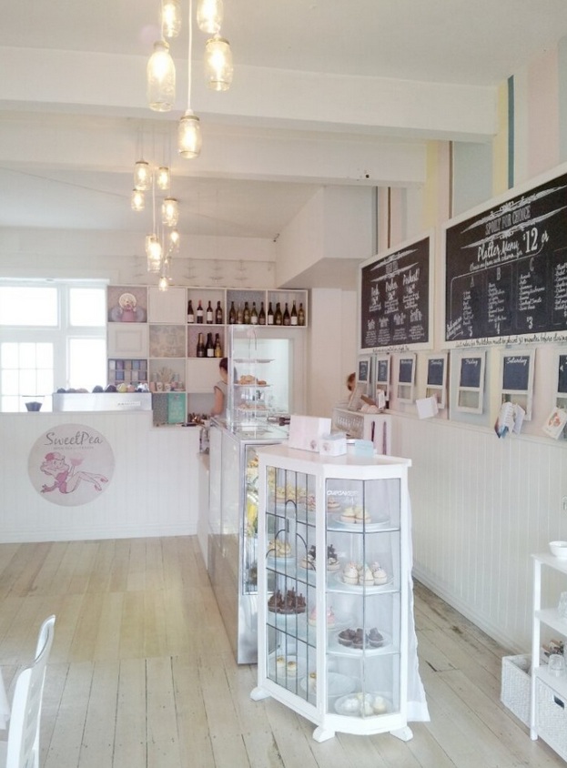 Five Kinds of Happy Blog: Sweet Pea cafe