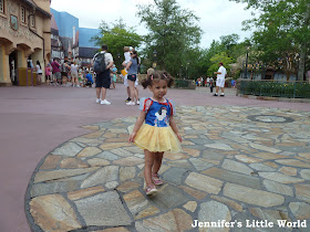 Little girl in Fantasyland, Walt Disney World, Florida