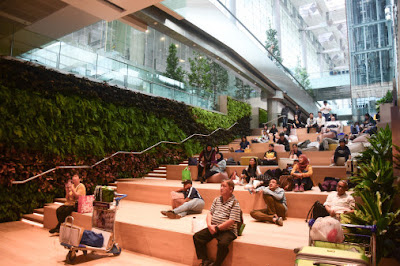 Source: Changi Airport Group. The revamped basement 2 at Terminal 3, Changi Airport.