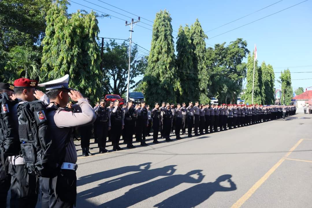 Pemilu 2024, 678 Personel Polres Bone Siap Amankan TPS