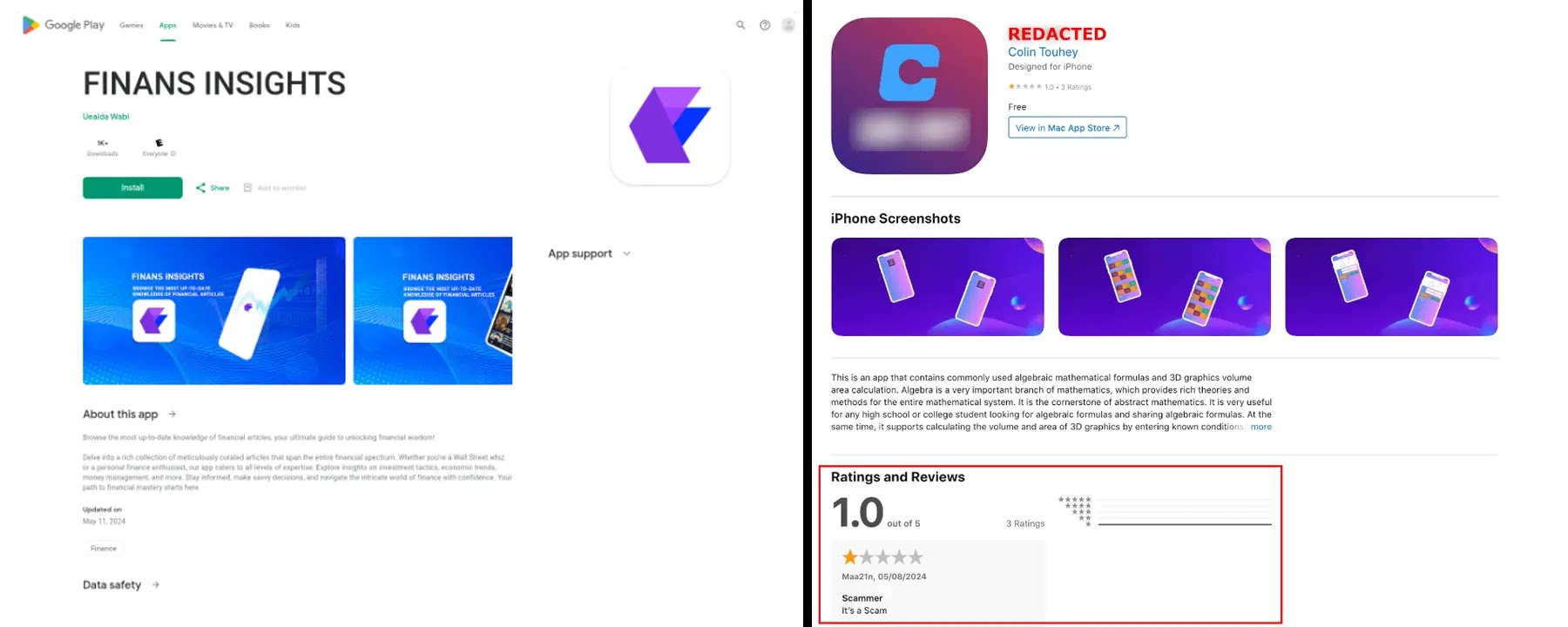 Beware Of Fraudulent Trading Apps From Apple And Google Play Store That Steal Login Credentials