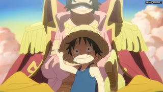 One Piece 第1015話 麦わらのルフィ 海賊王になる男だ ネタバレ