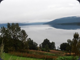 Vy från matsalen.