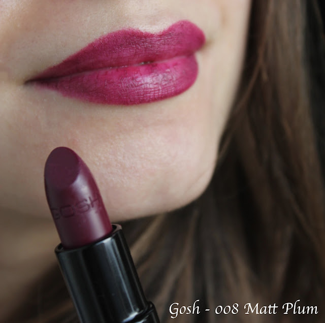 gosh plum lipstick