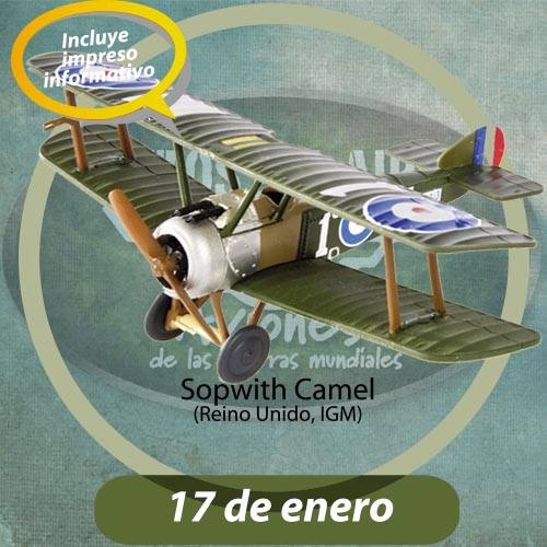 coleccion mitos del aire, sopwith camel 1:72