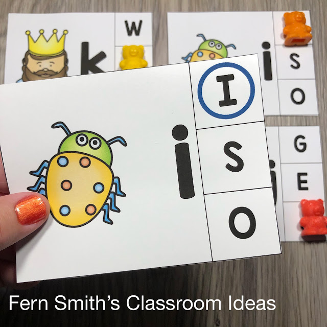 Clip Here to Grab These Alphabet Matching Clip Cards with a NEW FREE Digital Easel Online Activity for Your Class Today!