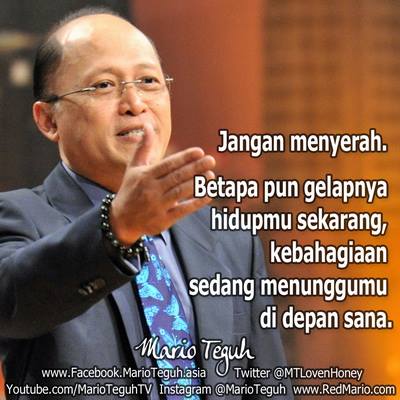 1001 Kata  Bijak Motivasi  Mario Teguh Tentang Cinta  Tak  