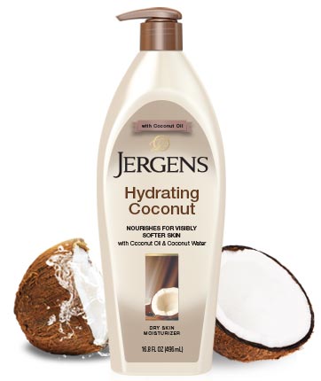 Jergens Hydrating Coconut Dry Skin Moisturiser 650ml body lotion