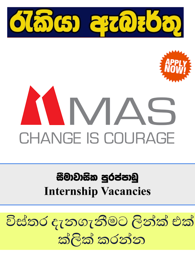 MAS/Intern - Finance