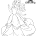 Disney Princess Belle Printable Coloring Pages