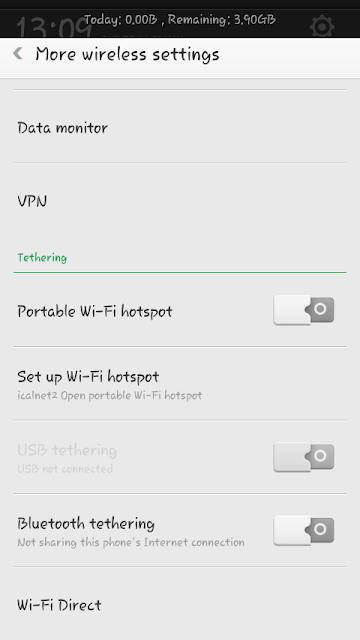 How To Setting Hotspot Mode Smartphone Wifi