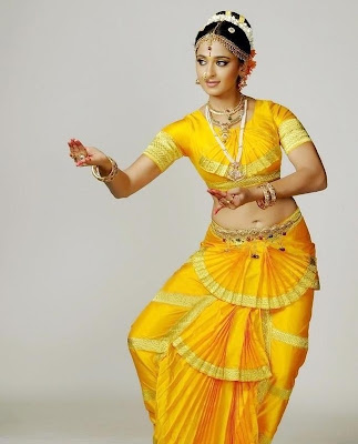 Anushka daning Bharathanatyam Hot Photos