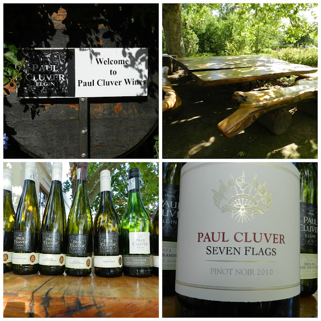 Degustação de vinho na vinícola Paul Cluver (Elgin Valley), África do Sul