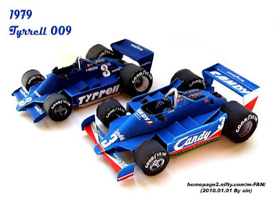 Formula  One Papercraft - 1979 Tyrell 009