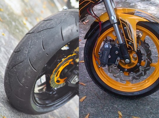 building streetfighter motorcycle wheels