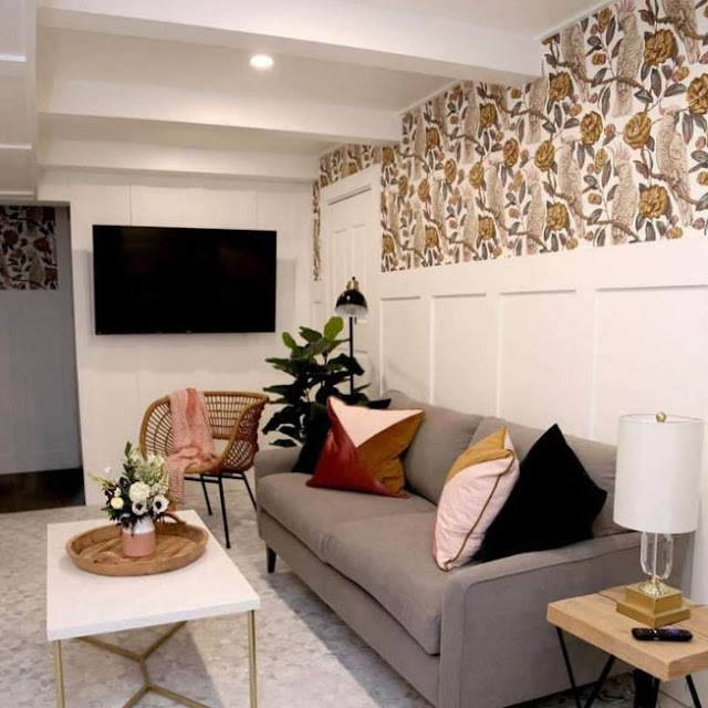 basement wall decorating ideas