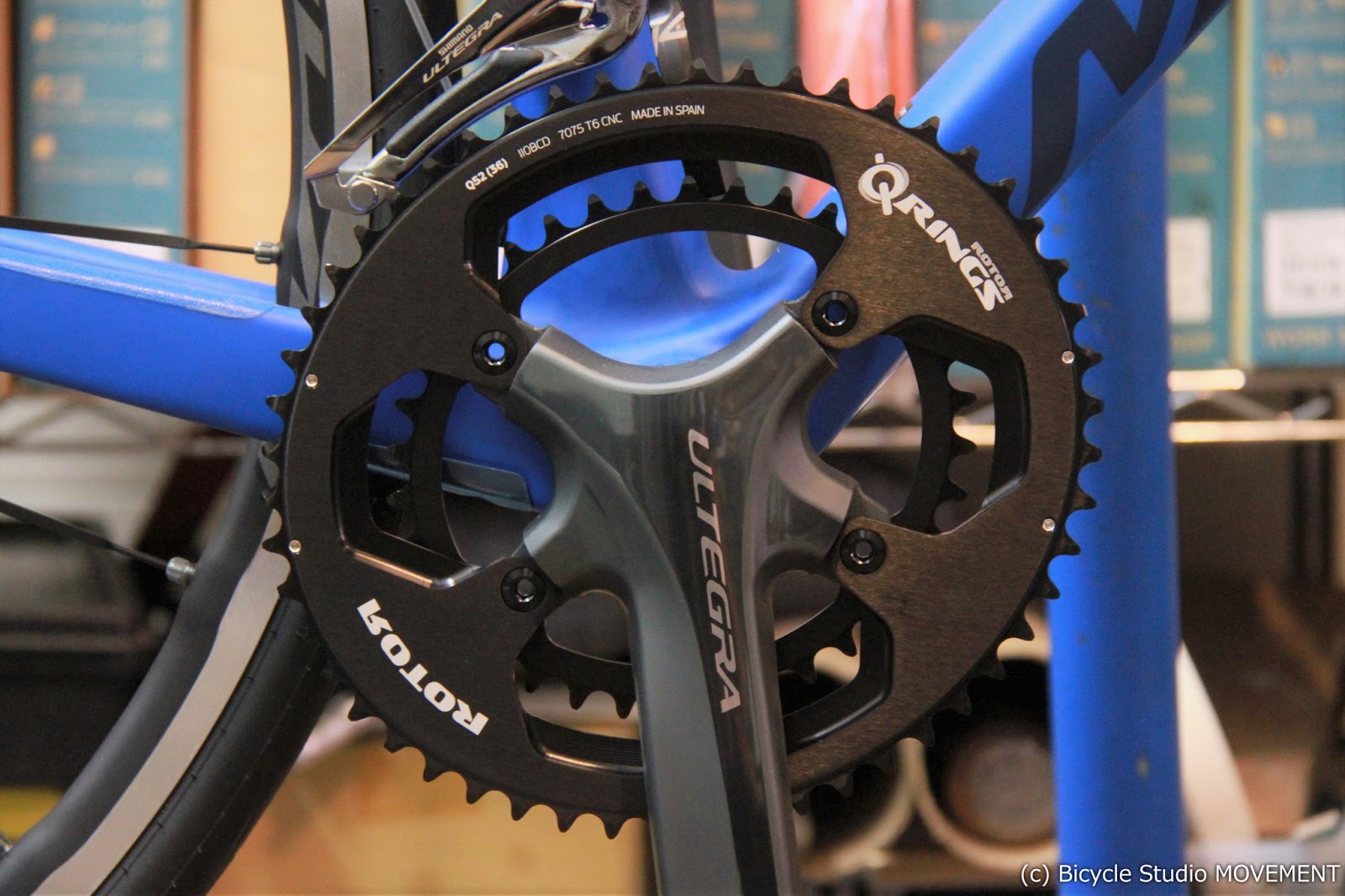 ROTOR New Q-RINGS for SHIMANO 4arm