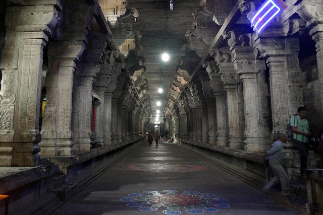 Pathways around the main shrine