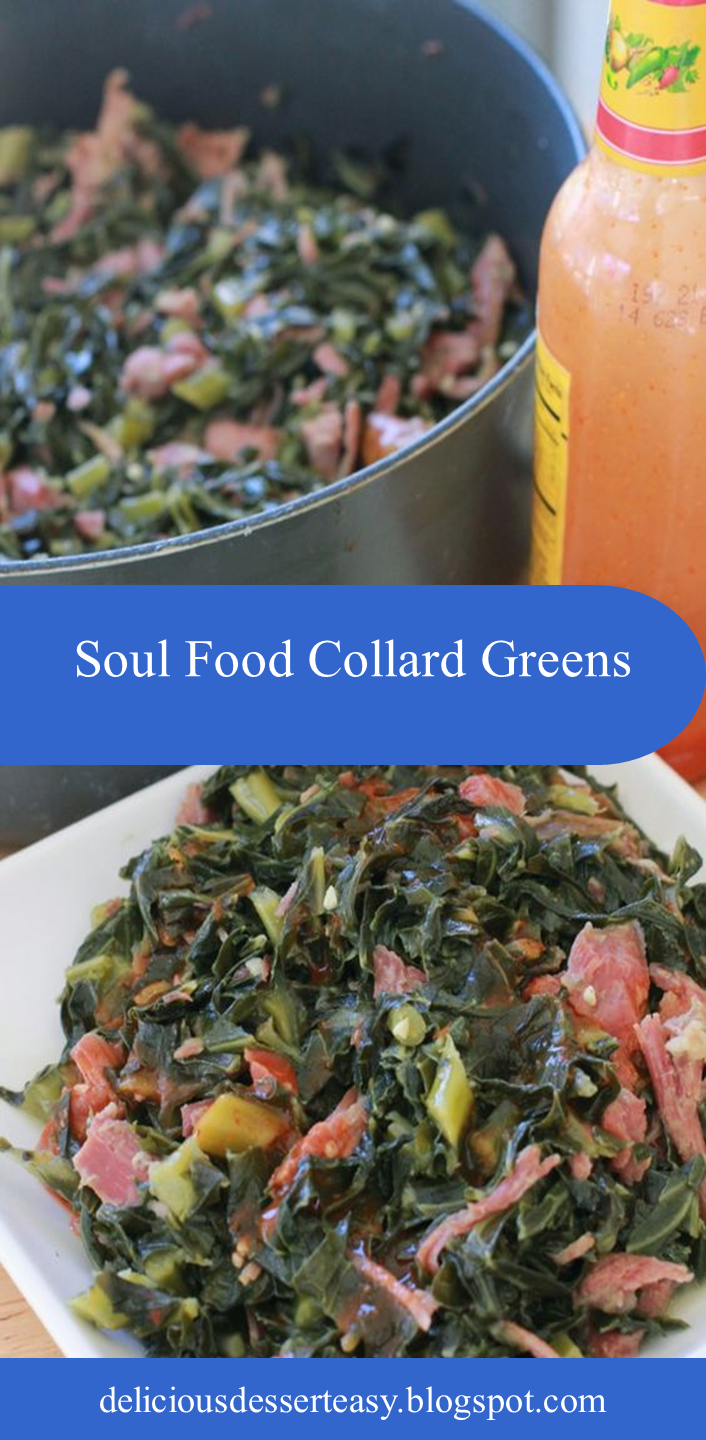 southern soul food collard greens recipe