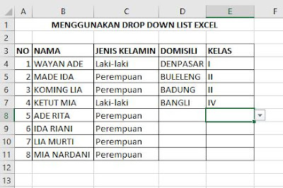 Cara Membuat Informasi dan Pesan Kesalahan di Cell / Range Excel